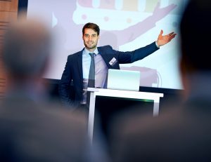 Getting his message across successfully